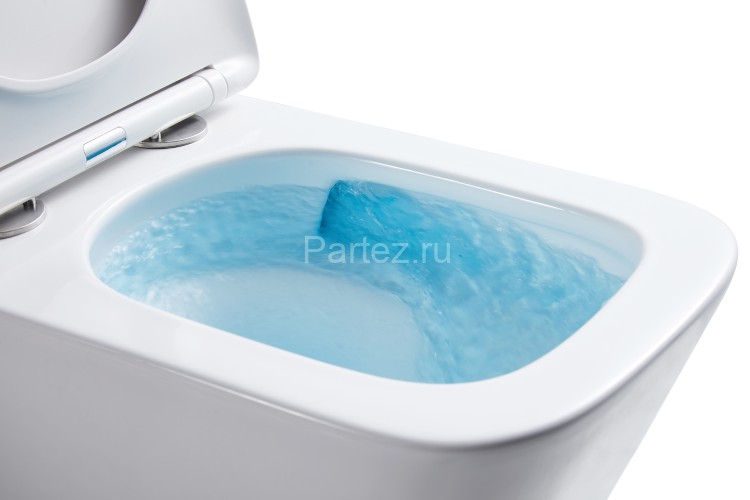 Сет AZARIO инсталляция + унитаз Teramo безободковый, с сиденьем микролифт, белый (AZ-8010-1000+AZ-00