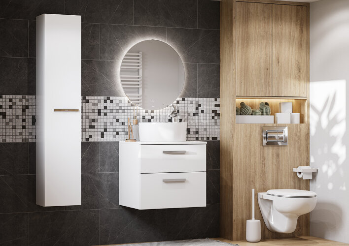 Зеркало Roca Luna 80 подвесное (ZRU9307558)