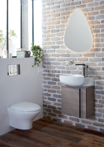 Раковина Jacob Delafon Nouvelle Vague 36 накладная, белая (EGK112-00)