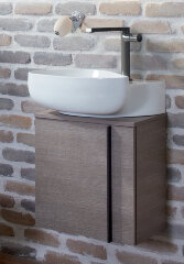 Раковина Jacob Delafon Nouvelle Vague 36 накладная, белая (EGK112-00)