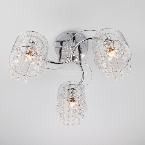 Потолочная люстра Eurosvet 30137/3 хром