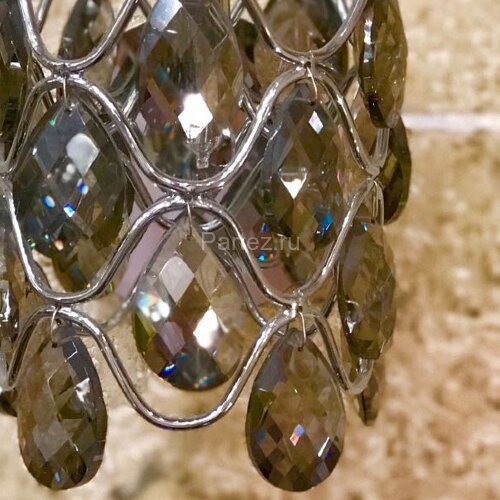 Бра Illuminati MB103910-2A chrome/smoky