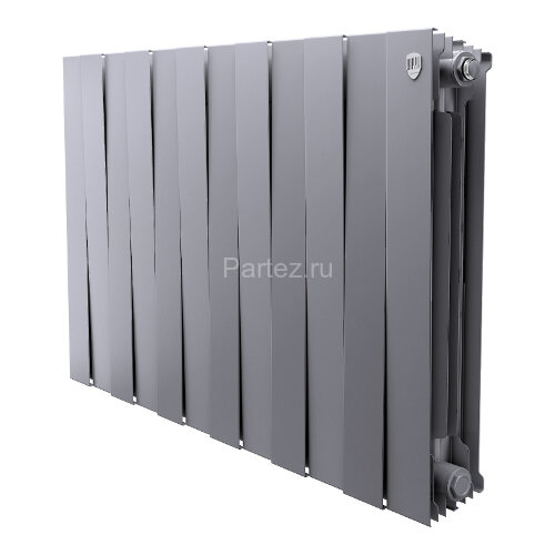Биметаллический радиатор Royal Thermo PianoForte  500/100-12 (Silver Satin)