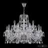 Подвесная люстра Bohemia 5402/10+5/240 Ni Clear/M-1G