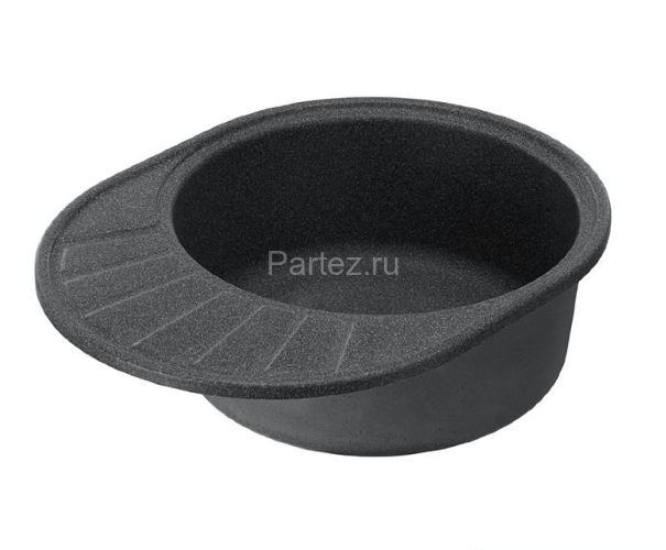 Кухонная мойка AQUATON Чезана, графит (1A711232CS210)