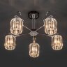 Потолочная люстра Eurosvet 70090/5 графит