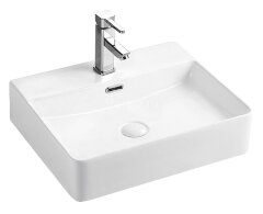 Раковина накладная Azario 515x425x135 прямоугольная, белый (AZ-2173-S SP)