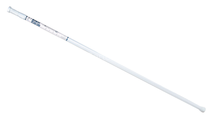 Карниз для ванной Fixsen раздвижной 140-260 см, алюминий, белый (FX-51-013)