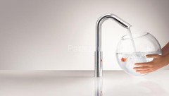 Hansgrohe 32055000 Talis Смеситель для раковины, однорычажный, 250, поворотный излив 60°, 1/2