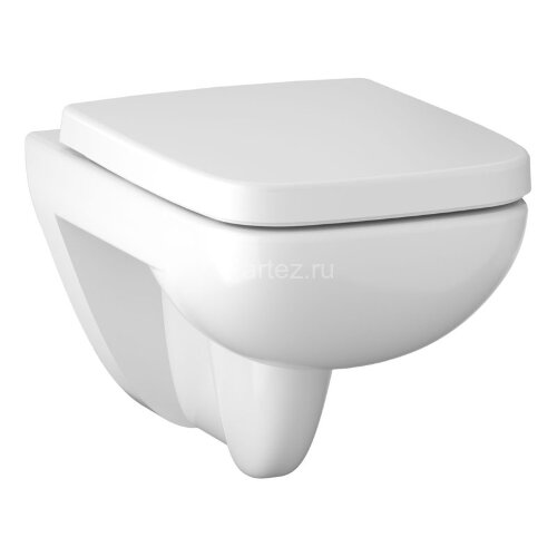 Унитаз подвесной Geberit RENOVA PLAN безободковый, 540 мм, белый (202170000)