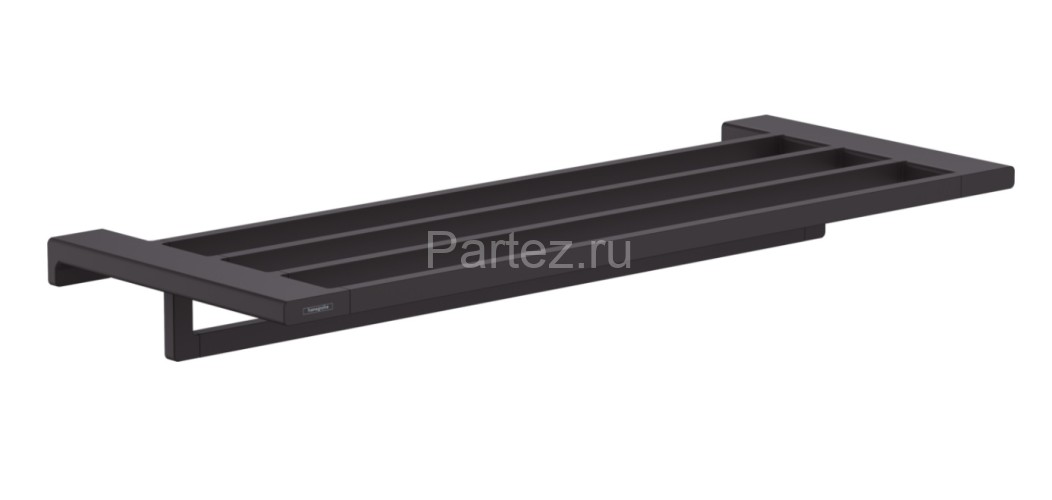 Полка для полотенец Hansgrohe AddStoris 648 мм, матовый чёрный (41751670)