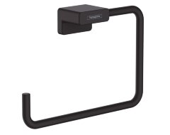 Кольцо для полотенца Hansgrohe AddStoris, матовый чёрный (41754670)