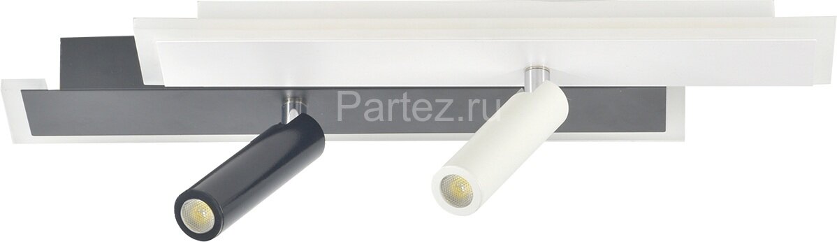 Настенно-потолочный светильник Escada 20047SMA/01LED WH/BK