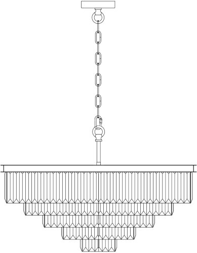 Подвесная люстра Maytoni MOD085PL-12CH