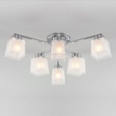 Потолочная люстра Eurosvet 30162/6 хром