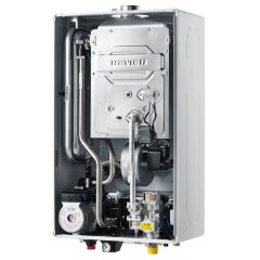 Котел газовый Navien Deluxe C Plus Coaxial 16K, 2-ух контр, коаксиал., закрытая камера сгорания