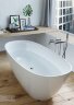 Ванна Stonex® Roca ARIANA 1650х750х570, отдельностоящая, белая