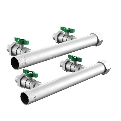 Напорный и всасывающий коллектор для установок Grundfos CMBE TWIN 1 1/4"