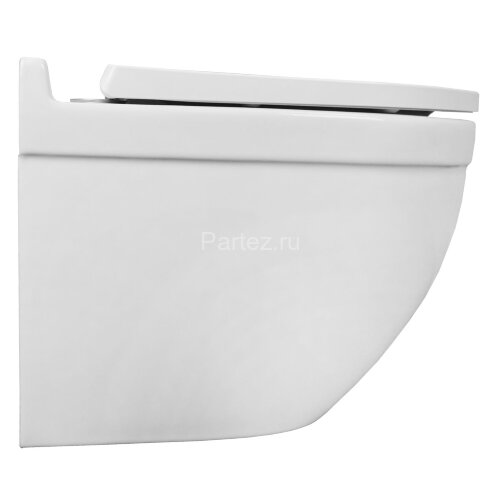 Унитаз подвесной Azario Fora 520х360х410 безободковый, с быстросъемным сиденьем микролифт (AZ-0017 E