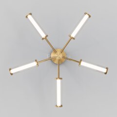 Потолочная люстра Eurosvet 50386/5 LED латунь