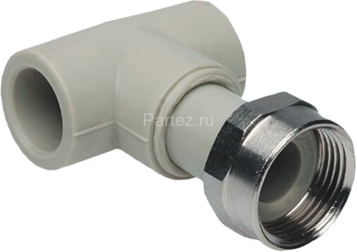 Тройник с накидной гайкой PPR 25х3/4" Ekoplastik