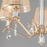 Подвесная люстра Eurosvet 60103/5 перламутровое золото