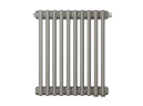 Радиатор трубчатый Zehnder Charleston Retrofit 3057, 18 сек.1/2 ниж.подк. 0325 TL (кроншт.в компл)
