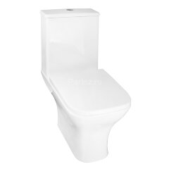 Унитаз-компакт Azario Nigel 385х616х785 напольный, безободковый, с быстросъемным сиденьем микролифт 