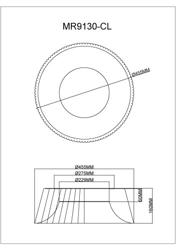 Потолочный светильник MyFar MR9130-CL