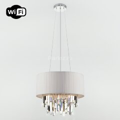 Подвесная люстра Eurosvet 10122/6 хром