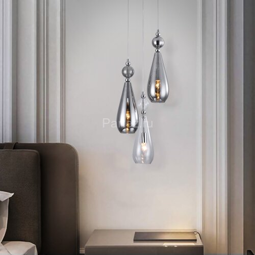 Подвесной светильник Eurosvet 50202/3 хром