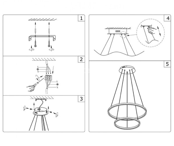 Подвесной светильник Kink Light 08219,01A(4000K)