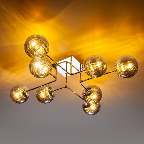 Потолочная люстра Eurosvet 30140/8 хром