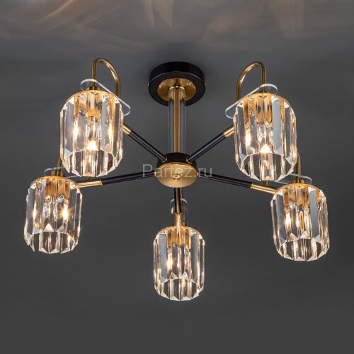 Потолочная люстра Eurosvet 70090/5 черный