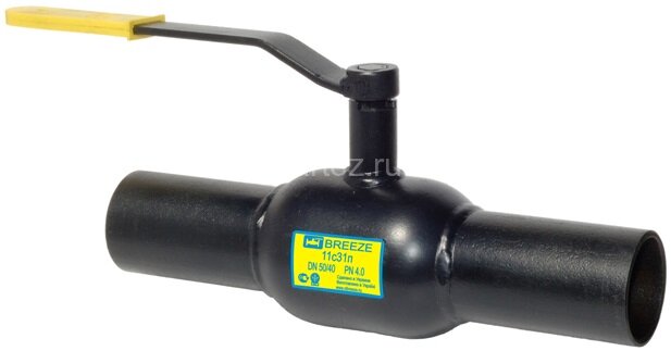 Кран шаровой стальной 11с31п Dу 25/20 Pу40 с-с