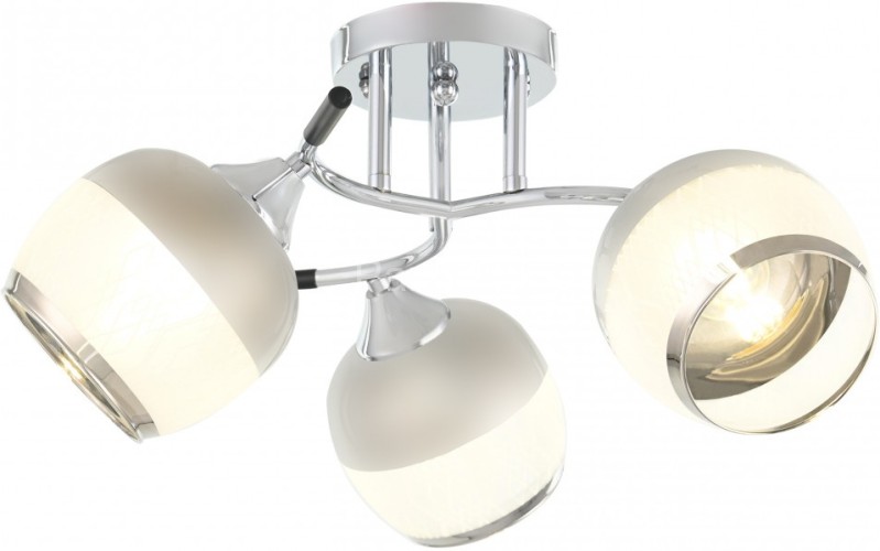 Потолочная люстра Arte Milano 325985/3 CR+BK