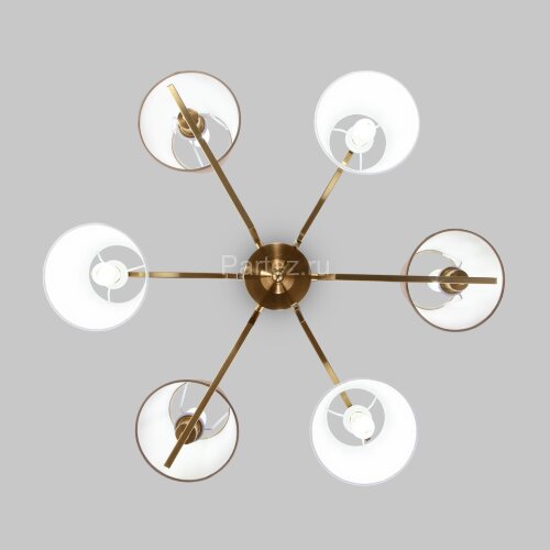 Потолочная люстра Eurosvet 60149/6 латунь