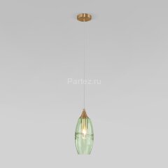 Подвесной светильник Eurosvet 50222/1 зеленый