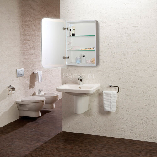 Зеркало-шкаф AZARIO Фиджи flip 50 подсветка, сенсорный выключатель с функцией диммера (LED-00002471)