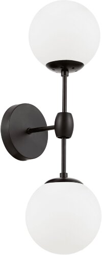 Бра Lumina Deco LDW 6001-2 BK+WT