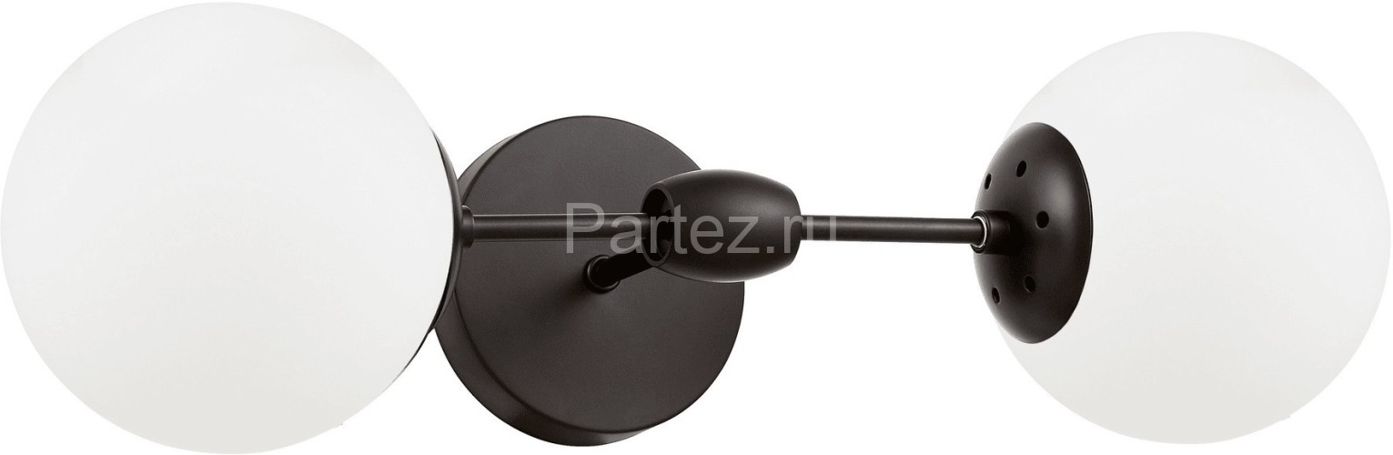 Бра Lumina Deco LDW 6001-2 BK+WT