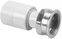 Муфта ПВ PPR с накидной гайкой D20х1/2&quot; Ekoplastik
