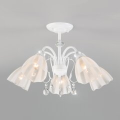 Потолочная люстра Eurosvet 30155/5 белый