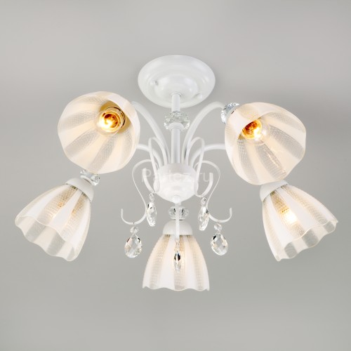 Потолочная люстра Eurosvet 30155/5 белый