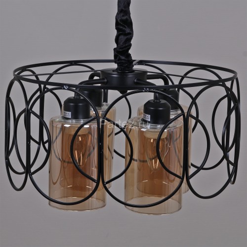 Подвесная люстра Reluce 03883-0.4-04 BK