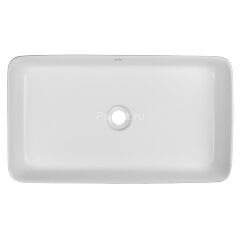 Раковина-чаша Azario 675х380х120 накладная, прямоугольная, белый матовый (AZ-2250-MW)