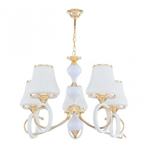 Подвесная люстра Arte Milano 302387/5 Wh/Gd
