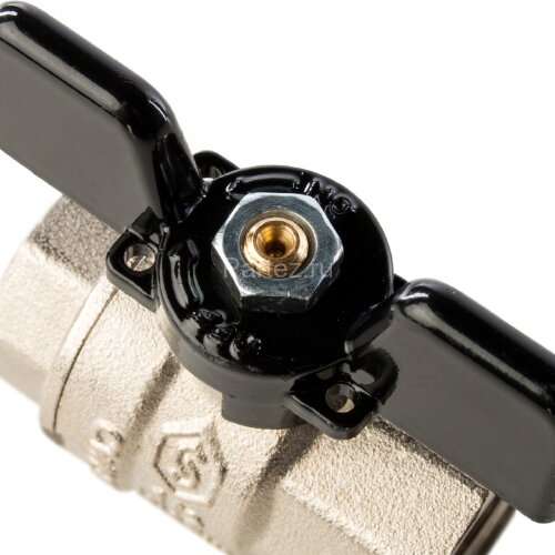 Кран шаровой полнопроходной ВР/ВР бабочка 1/2" Stout