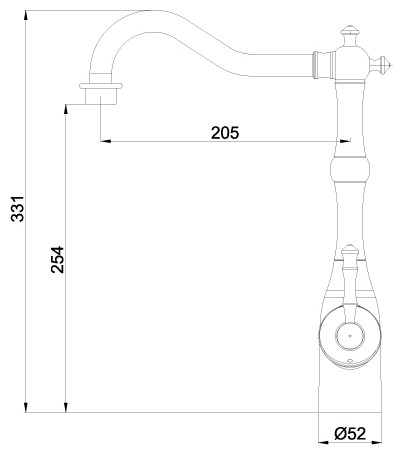 Смеситель для кухни Lemark Expert LM5081S