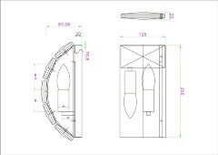 Бра Divinare 3508/02 AP-2
